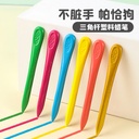 SANRIO-KT82081-12 POCHACCO TRIANGULAR CRAYONS 12 COLORS