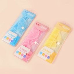 [H05323-1] RULER SET, 4 PCS,3 COLORS